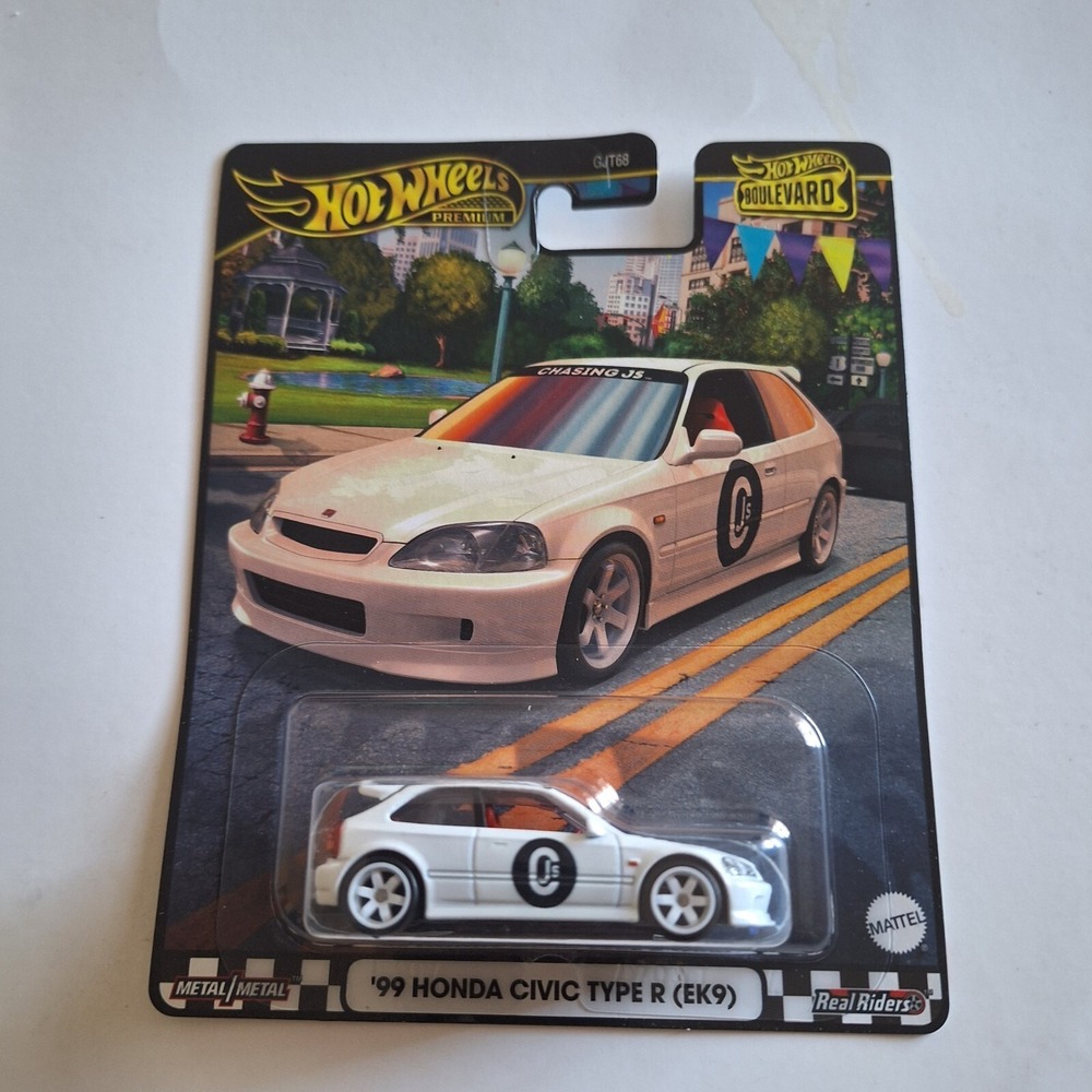 Hot Wheels 2024 Boulevard Gold '99 Honda Civic Type R (EK9) Diecast Car